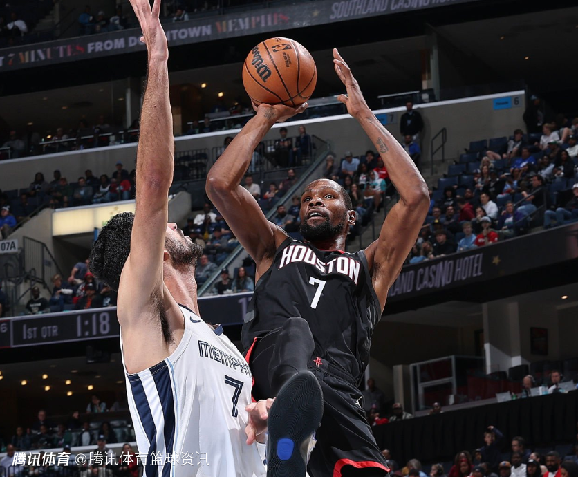 灰熊vs火箭前瞻：莫兰特缺席杰克逊挑大梁 杜兰特能否带队双杀对手