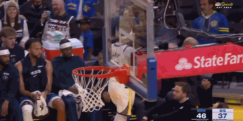 又伤一个！勇士官宣：小库里左内收肌酸痛 退出与森林狼剩余比赛