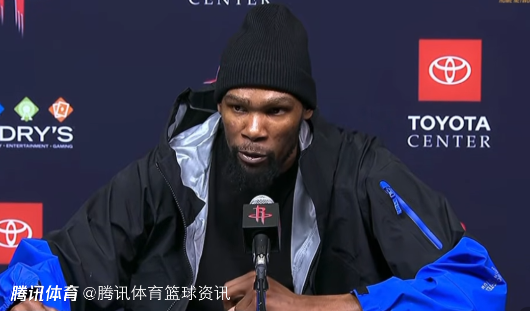 杜兰特：投篮挣扎时申京扛起球队 阿门这场助攻本有望到20次