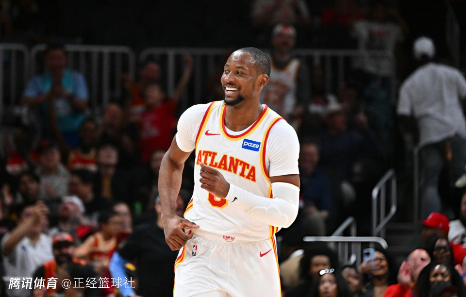 老鹰球迷高喊谢谢勇士！库明加三战64+23+10 反观波津连续五场缺席