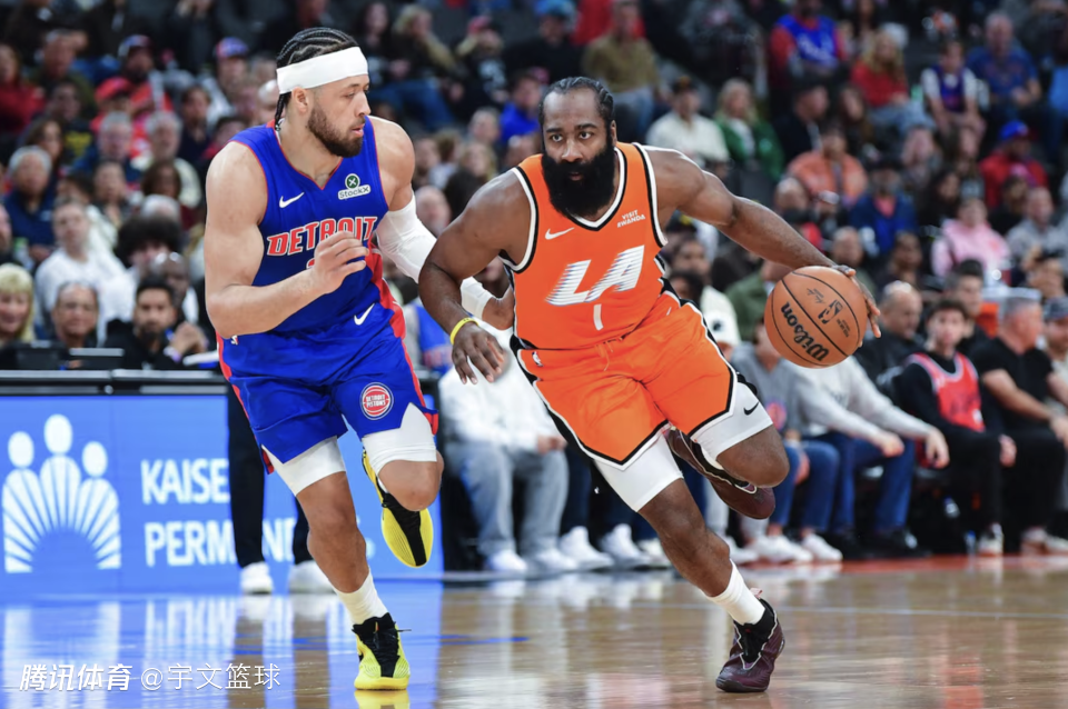 11日NBA前瞻：哈登率快船力争双杀活塞 文班亚马和杰伦-布朗强强对话