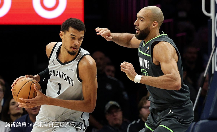 戈贝尔：我想在季后赛与文班对决 那会是一次有趣的挑战