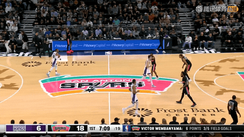 NBA：文班亚马28+15贡献超绝暴扣 马刺击败国王收获8连胜