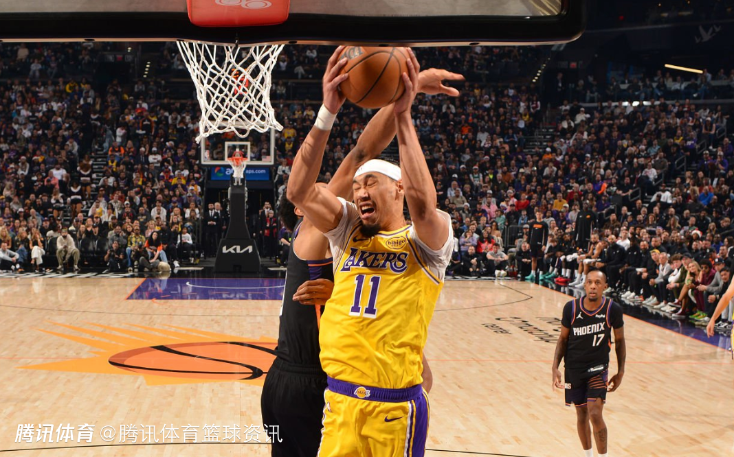 湖人官方：海斯因为左脚踝酸痛 本场比赛不会回归