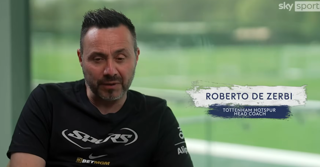 德泽尔比：澳波留下的战术基础帮了大忙；热刺目标赢下下一场