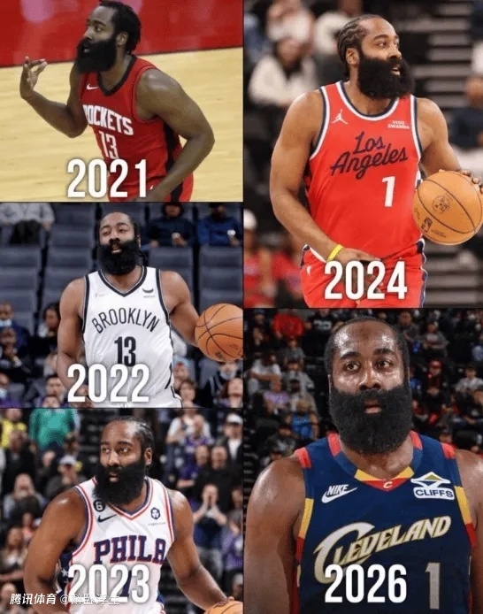 哈登6年5队：4次申请交易不断“换队” 能否冲冠成功？