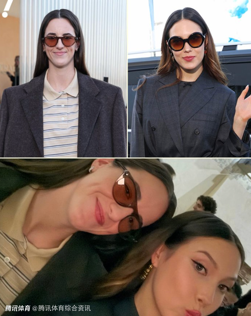 梦幻联动！WNBA球星凯特琳-克拉克和谷爱凌亮相米兰时装秀 两人一同自拍