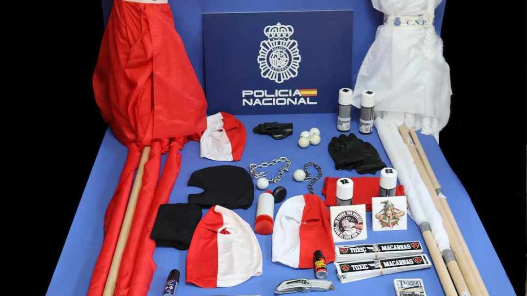 西媒：国王杯决赛前夕警方拦截91名极端分子，缴获大批凶器