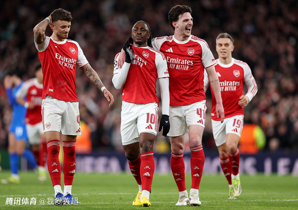 2将轰世界波！欧冠：阿森纳2-0勒沃库森 连续3年进8强 将战葡超豪门