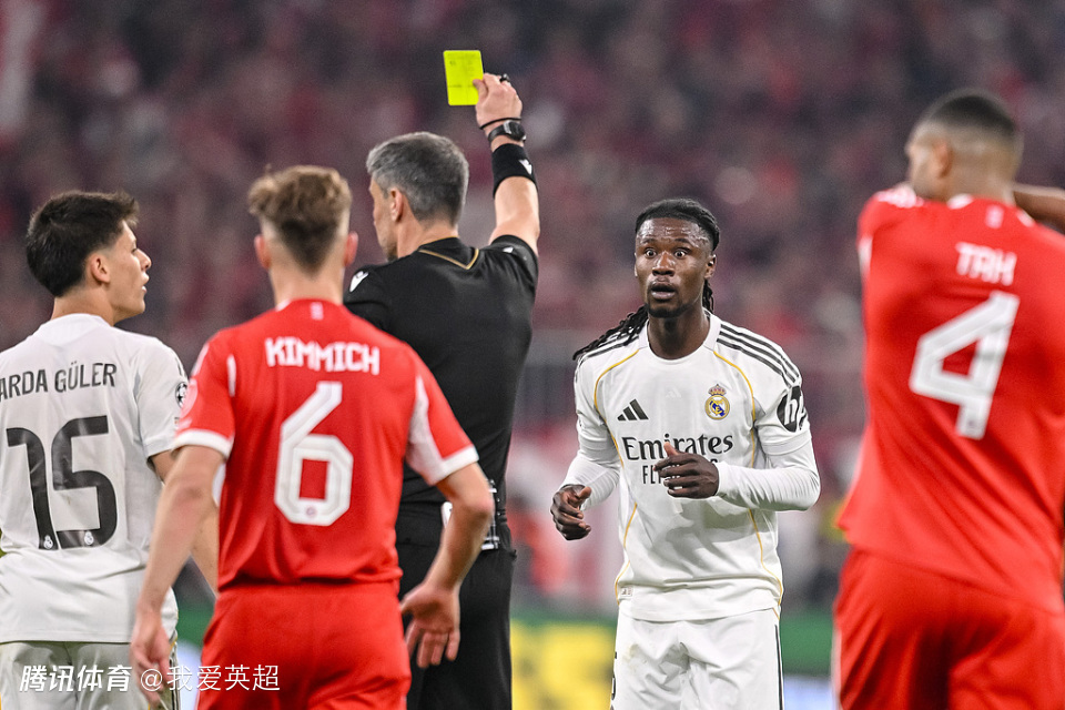 离谱？皇马罪人8分钟连吃2黄！拒归还球权被罚下，主帅：裁判毁掉比赛
