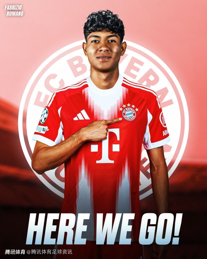 罗马诺：拜仁与17岁厄瓜多尔中卫奥拉亚达协议 合同签至2030年