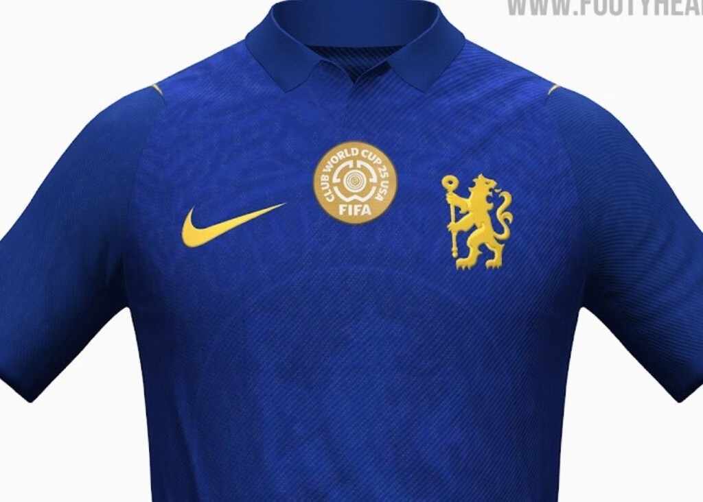 切尔西下赛季主场球衣曝光，黄色狮子队徽成为亮点