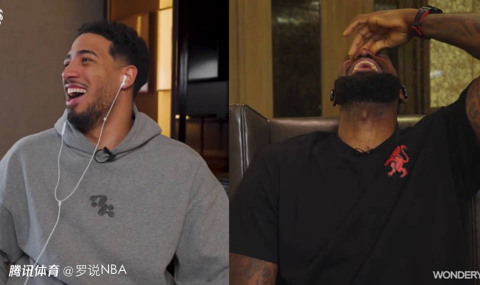 他们说的人是我！哈利透露奥运坐冷板凳真实想法 老詹被逗得仰天大笑