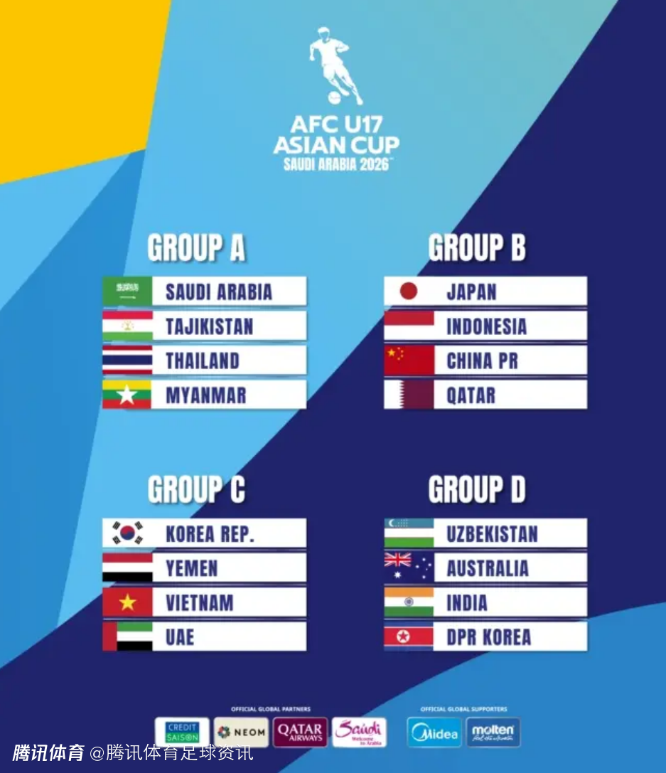 国内媒体：受中东局势影响 U17亚洲杯从沙特移师中国 武汉成头号承办地