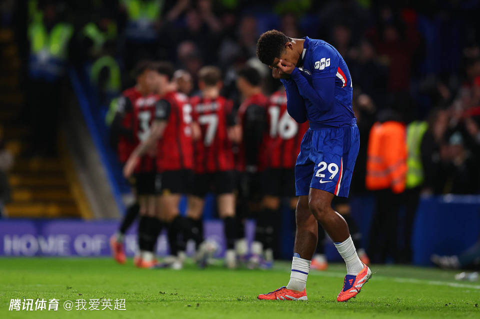 近7轮仅1胜！英超：切尔西2-2伯恩茅斯 恩佐里程碑战建功+失绝杀