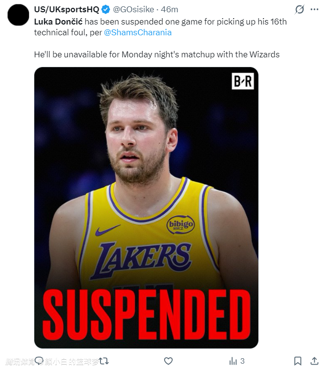 三月560分钟轰558分！东契奇禁赛一场仍比肩乔丹 名嘴仍批他不自律