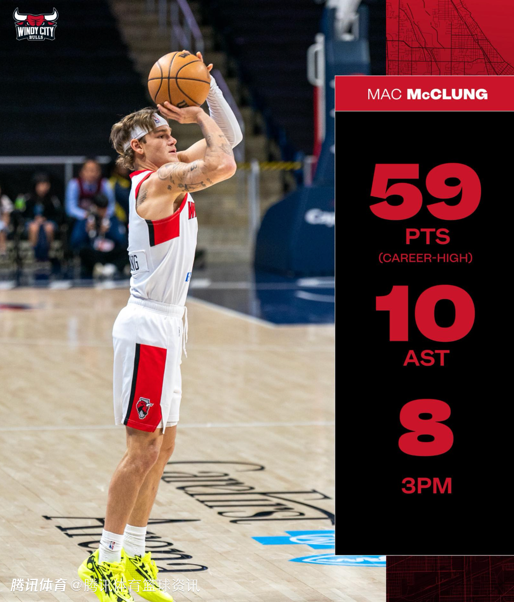 荣膺G联赛历史得分王！麦克朗：当你专注当下享受成长过程 真的会发生很棒的事