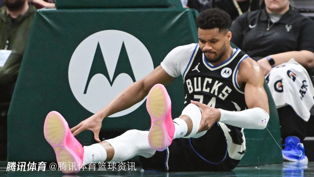 雄鹿官方：字母哥因左膝过度伸展与骨挫伤 将缺席对阵骑士