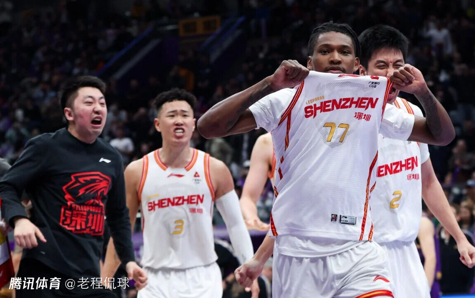 暂时甩开广东升CBA第3近十战全胜 深圳的目标不止常规赛前四