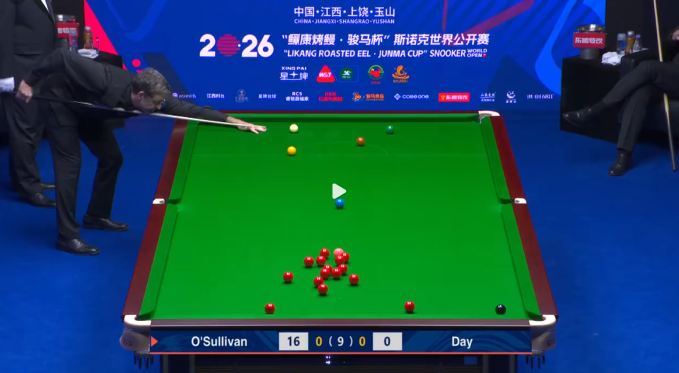 斯诺克的真神只有一个！火箭本赛季两次“睁眼” 一次单场俩147 一次单杆153