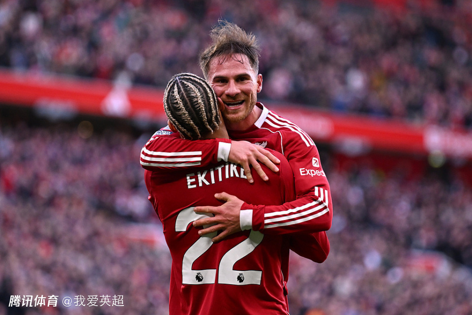 4连胜！英超：利物浦5-2西汉姆联升第5 角球造3球 埃基蒂克1射2传