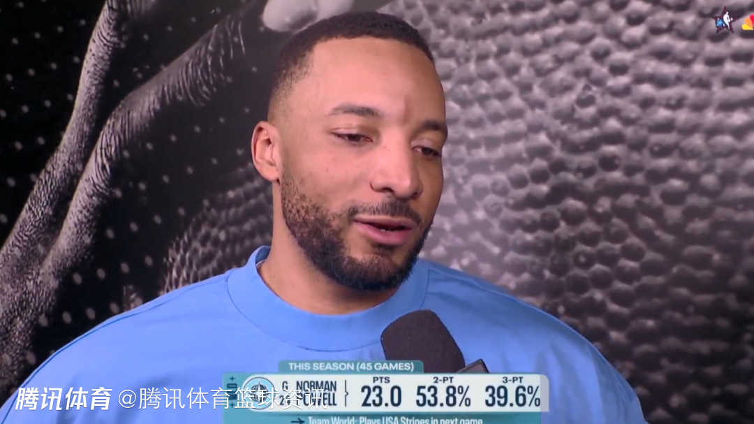 鲍威尔：世界队下一场必须赢 全明星赛赢球关键肯定是防守