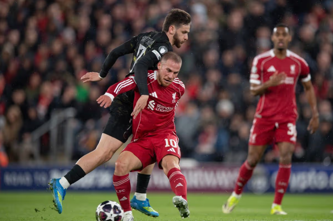 麦卡利斯特：很遗憾没能拿到冠军，我们没有表现出自己的特点