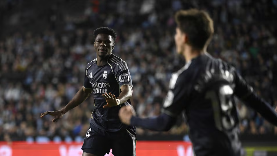 西甲：94分钟绝杀皇马2-1终结两连败 铁腰破门维尼修斯中柱