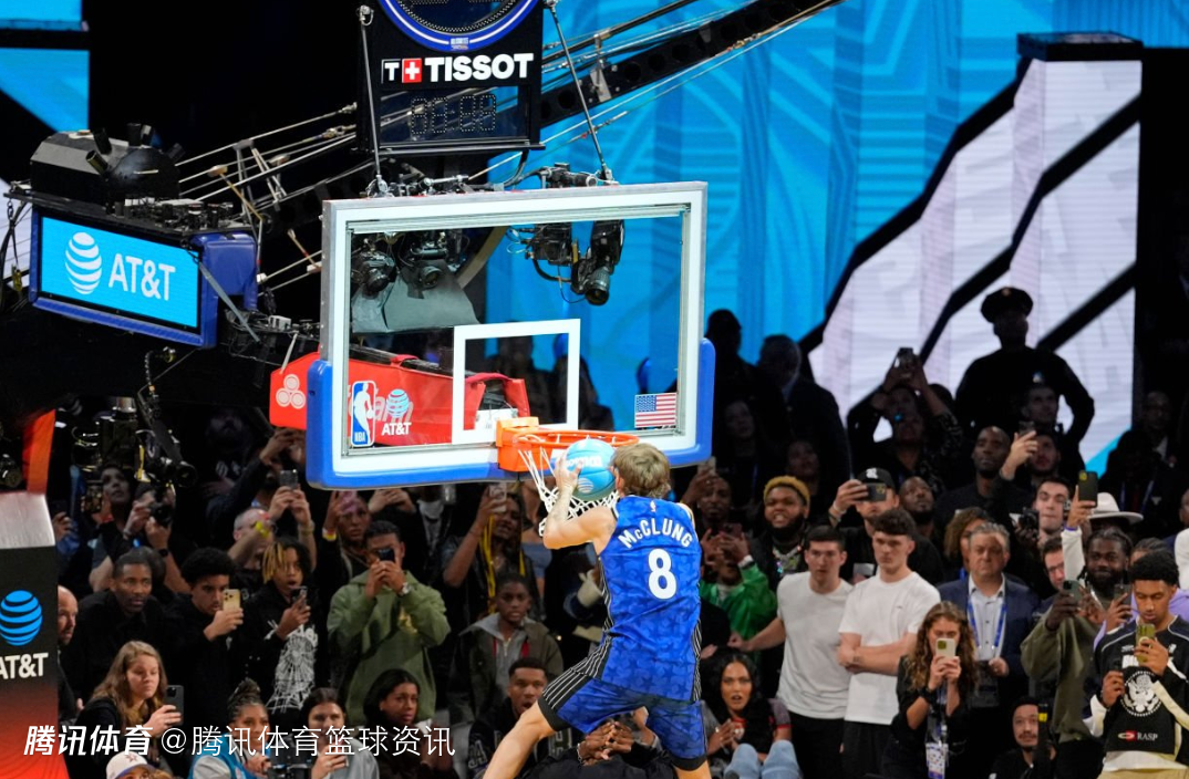 遗憾！麦克朗将不会参加今年全明星扣篮大赛 此前已经获得“三连冠”