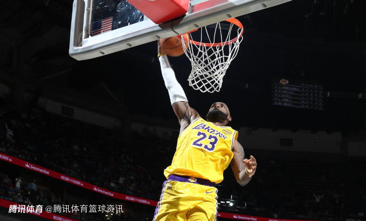 里程碑！詹姆斯湖人生涯防守篮板数超大加 升队史第9位