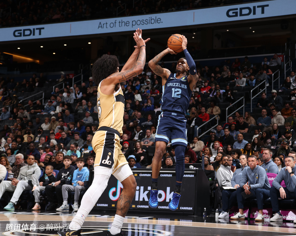 灰熊爆冷遭奇才横扫：贾伦31+7莫兰特21+7 萨尔20+9+6帽