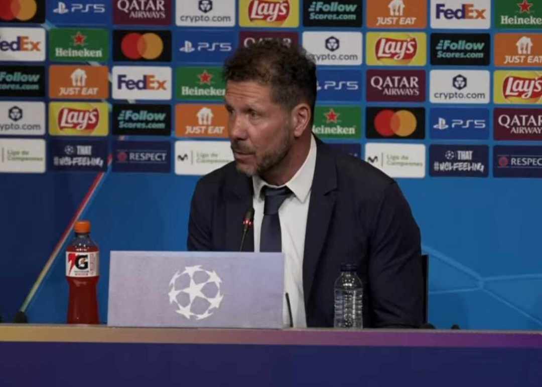 西蒙尼：我理解格列兹曼为何离开，希望他明天能拿出最佳表现