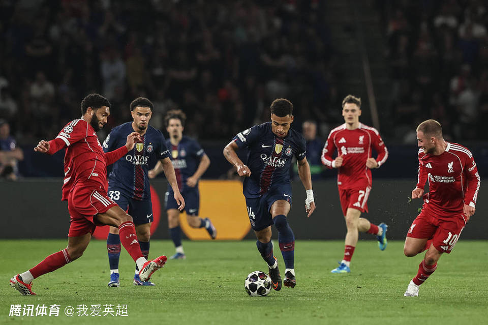 利物浦耻辱3连败：摆5后卫仍0-2！0射正+被巴黎打爆，四大皆空成定局