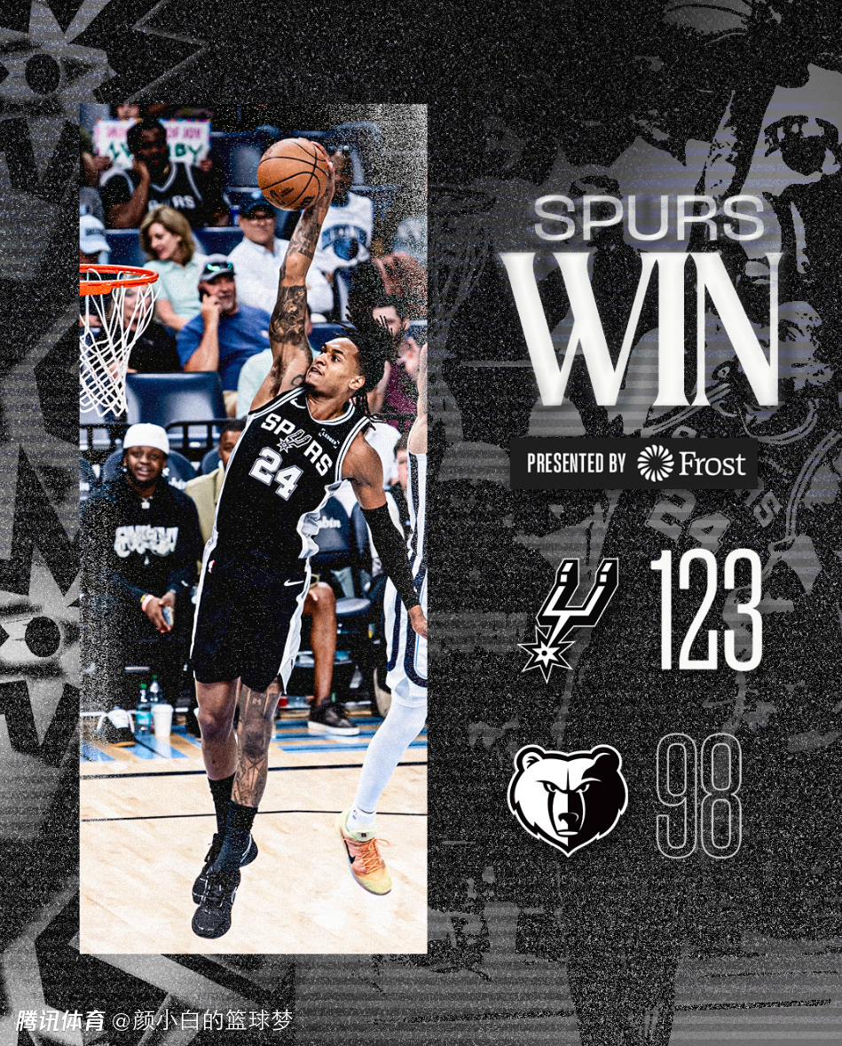 马刺25战23胜冲击雷霆！文班亚马MVP讨论愈演愈烈 美媒预测不看好