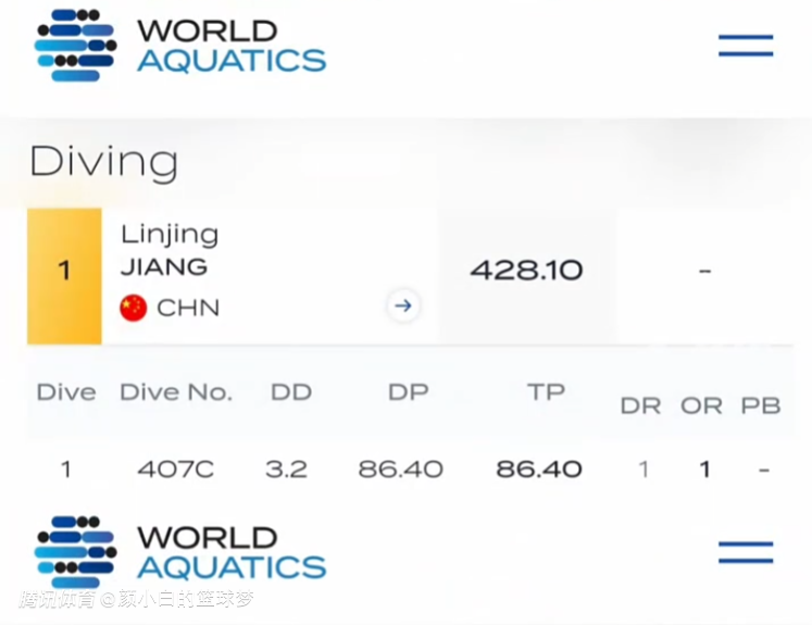 中国跳水队又出15岁天才！428.1分比肩全红婵陈芋汐 陈若琳再造超巨
