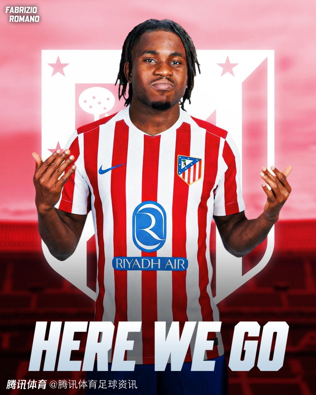 Here we go！罗马诺：马竞签28岁前锋卢克曼 总价4000万欧