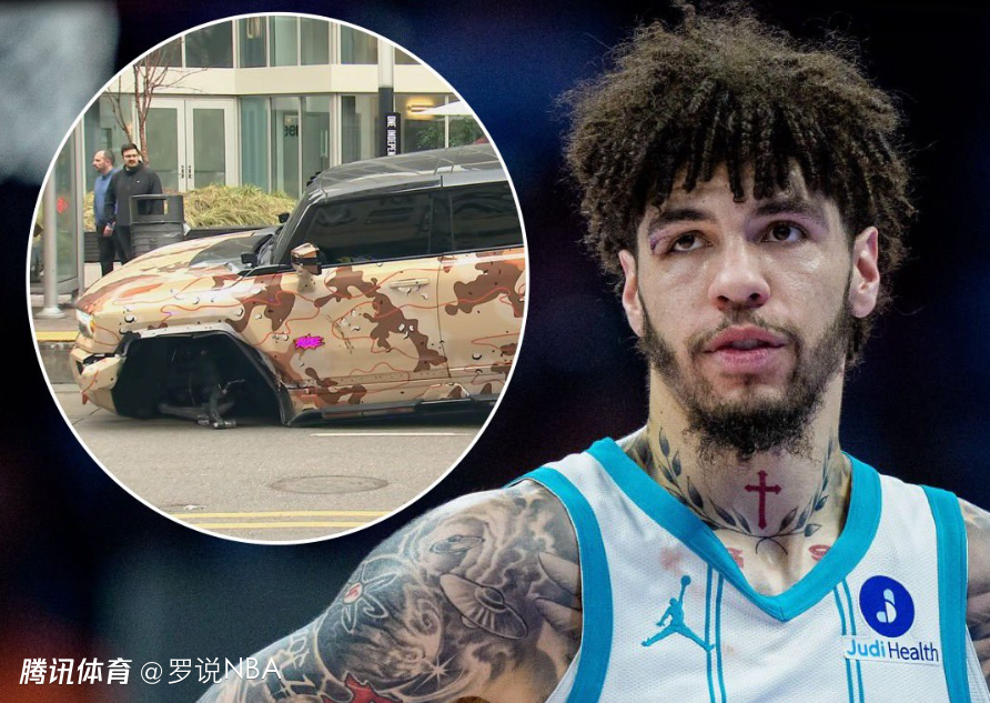 三球在夏洛特市中心发生车祸！驾驶悍马与起亚相撞 本人幸无大碍