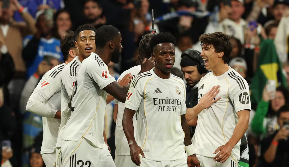 西甲：姆巴佩替身帽子戏法皇马5-1大胜 两后卫进球飞翼2助攻