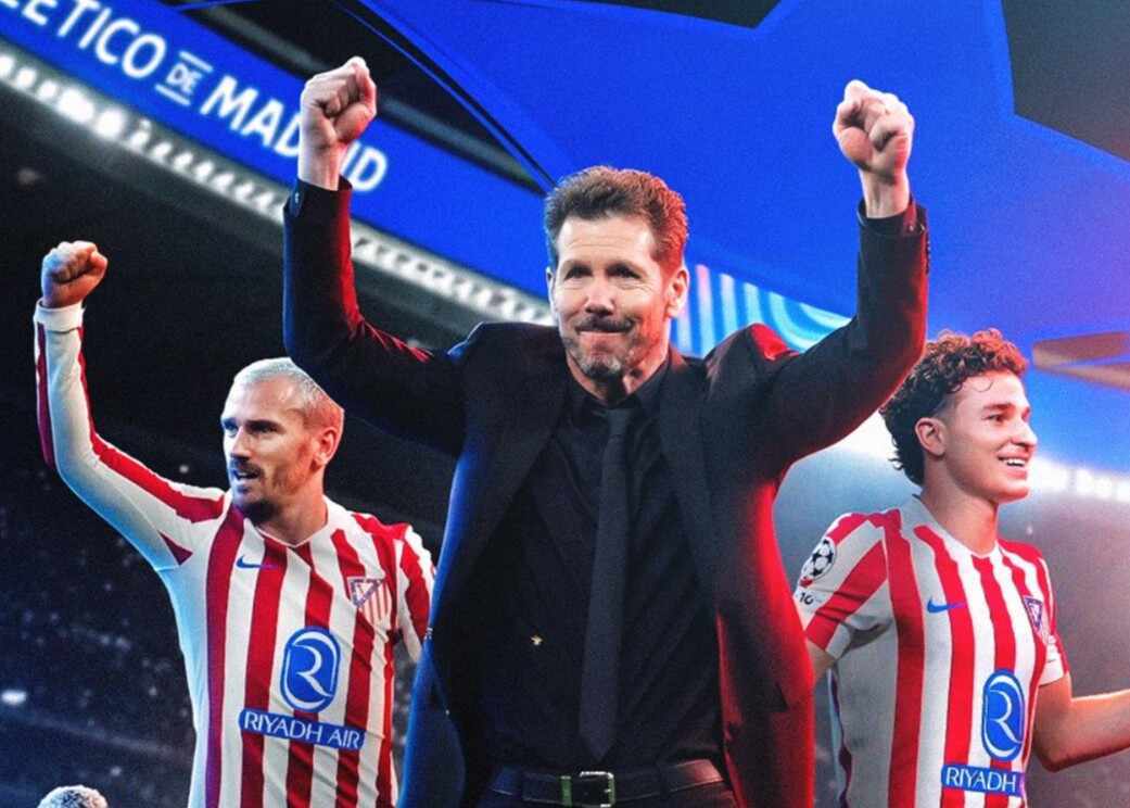 马竞时隔9年重返欧冠四强，上一次要追溯到16/17赛季