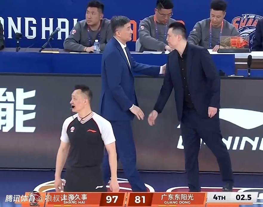 上海主帅：常规赛击败广东不能说明什么 季后赛将是非常强大的对手