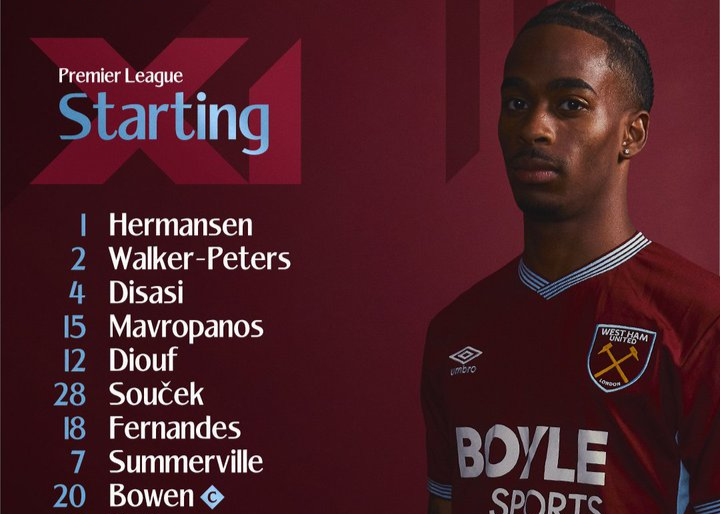 铁锤帮vs狼队首发：鲍文、戈麦斯领衔，黄喜灿、万比萨卡替补