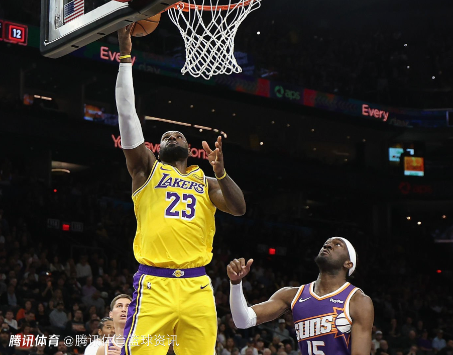 连解锁两个里程碑！詹姆斯湖人生涯助攻数追平贾巴尔 总篮板超罗德曼升至历史第23
