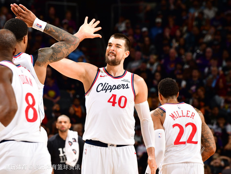 快船近21战17胜同期联盟第一 祖巴茨20篮板+投篮全中创造历史