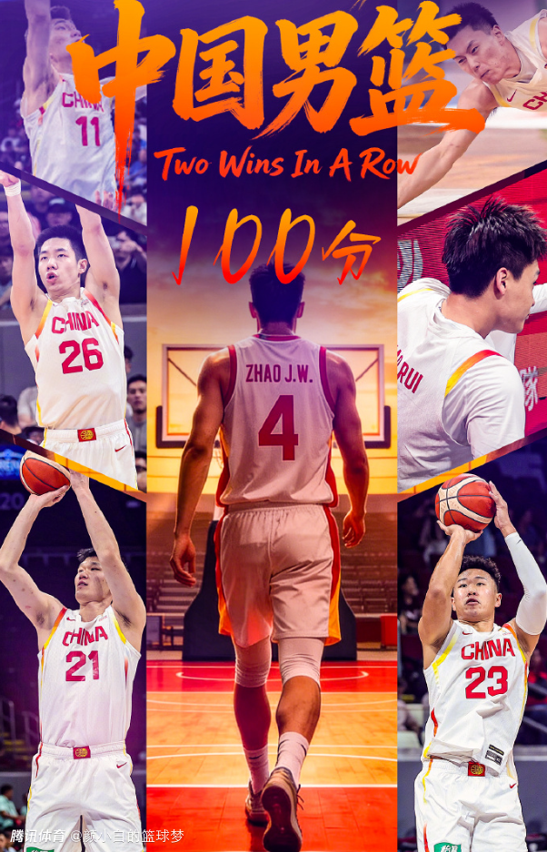 男篮连胜一大收获！贺希宁两战三分12中5 为国争光拳拳之心令人动容