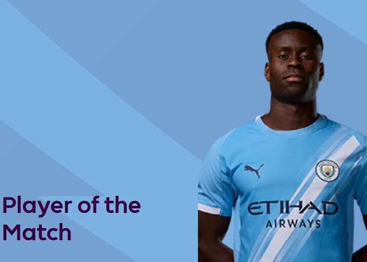 攻防兼备！英超官方：格伊当选曼城3-0切尔西全场最佳