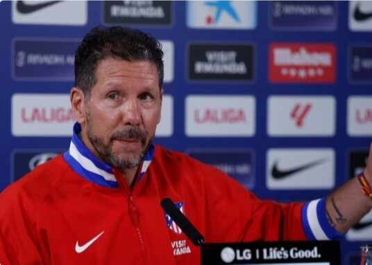 西蒙尼：奥布拉克会继续出战，还未开始考虑与阿森纳的比赛