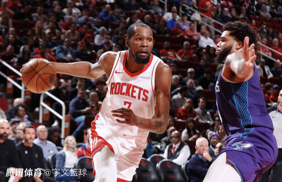 杜兰特背靠背再吞惨败！轰31+5抢断难阻火箭崩盘 无奈三节提前投降