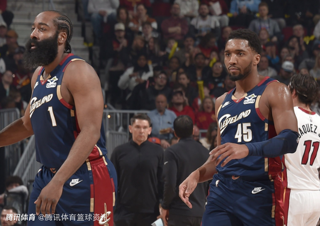 骑士单场149分平队史第二高 哈登单场14助攻创克城生涯新高