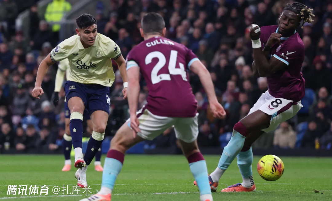 英超-杜布拉夫卡屡献神扑、弗莱明失绝杀，伯恩利0-0埃弗顿9轮不胜
