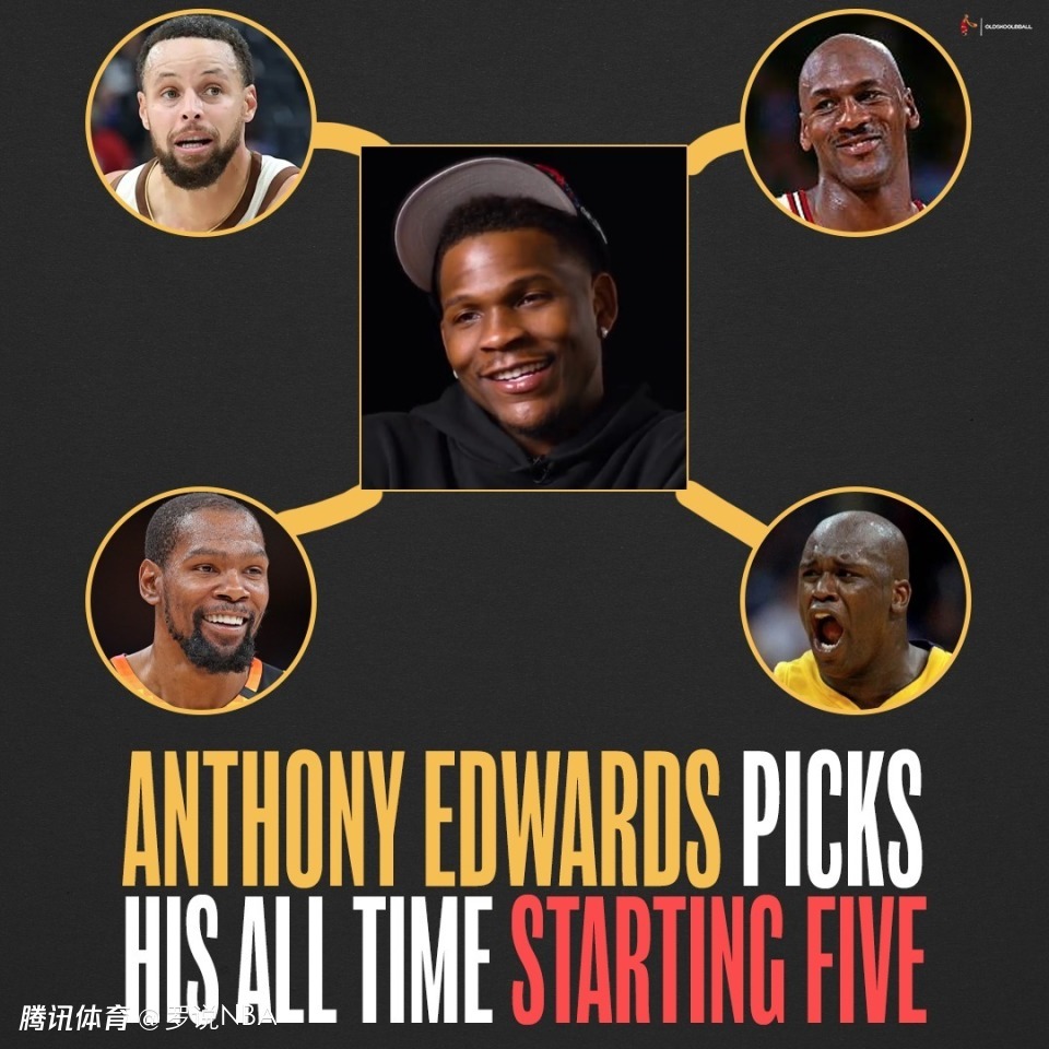 华子评NBA历史首发五虎：现役三人在列包括自己 没选詹姆斯